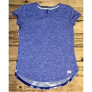 Under Armour Women’s Size S Blue Short Sleeve Workout Shirt
